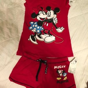 Cute little Mickey Mouse sleep set